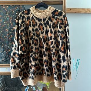 Oversized chunky sweater